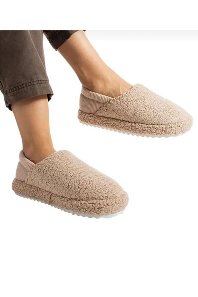 WOSSE ARKADAN ESNEK LASTİKLİ HAVLU RAHAT TABAN EV BOTU EV TERLİĞİ