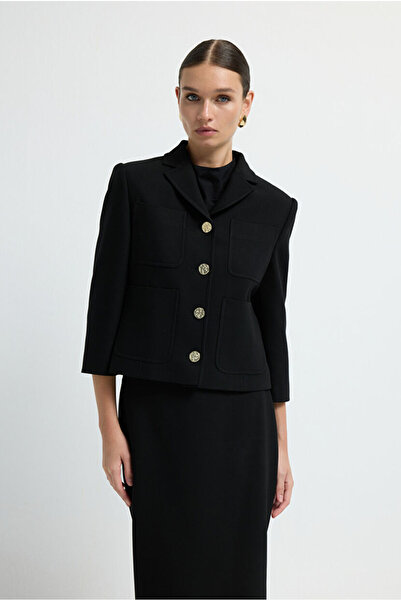 adL Cep Detaylı Ceket