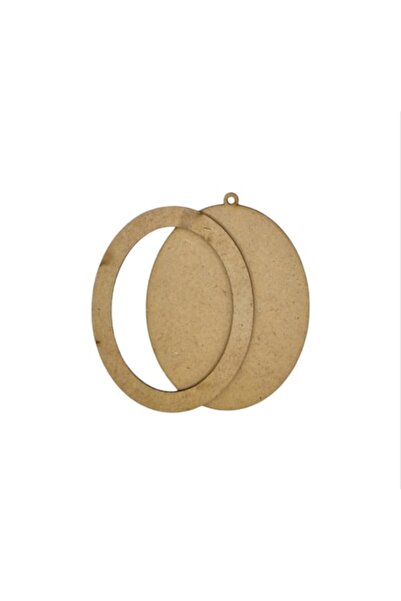 OEM Glob 2 bucăți MDF 10,4cmx8,5cm