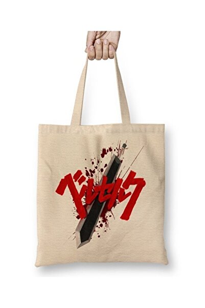 Toyaso Berserk Dragonslayer Anime Tote Bag Τσάντα αγορών με μακριά λαβή Τσάντ...