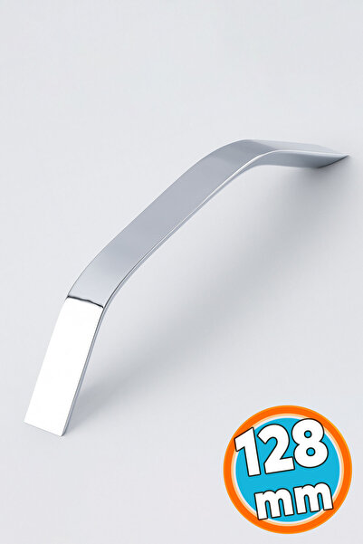 NZB Mobilya Çekmece Mutfak Dolabı Dolap Kulpları Kulbu Kulpu Krom Gümüş Metal...