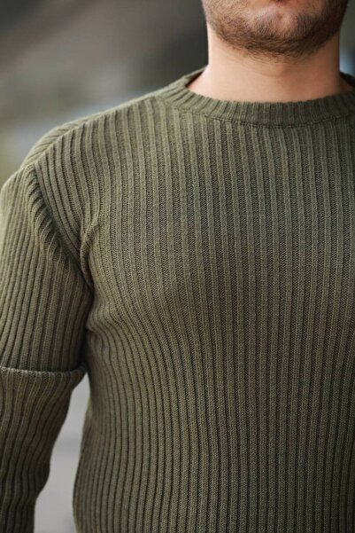BY İMPALA MODA CREW NECK KNIT SWEATER