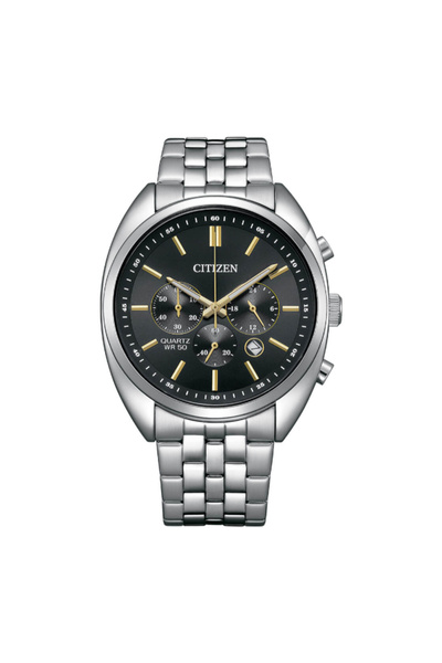 Citizen Men's Analog Black Dial Watch - AN8210-56E