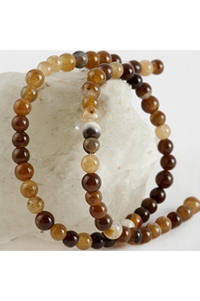 TakÇalıştır 6 mm Shiny Agate Stone