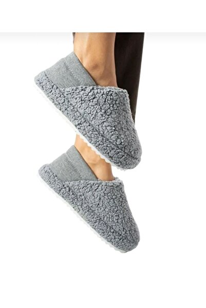 WOSSE ARKADAN ESNEK LASTİKLİ HAVLU RAHAT TABAN EV BOTU EV TERLİĞİ