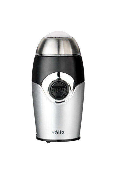 Voltz Coffee grinder V51172B, 200W, 50 g, Silver/black