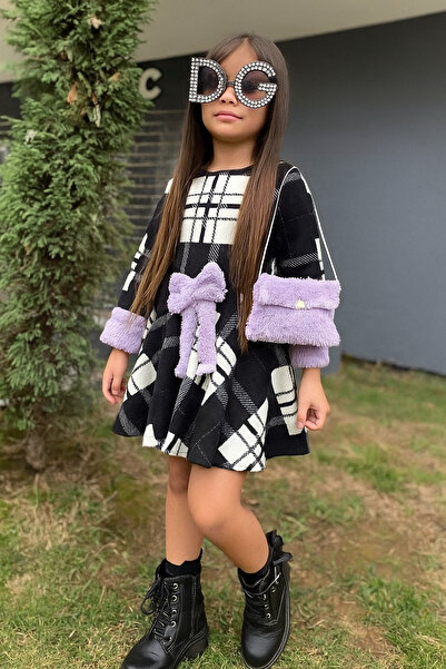 Kids Çantalı Çocuk Elbise