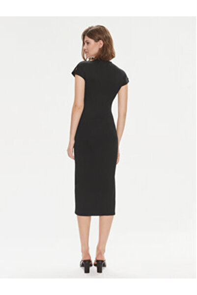 Calvin Klein Γυναικείο Καλοκαιρινό Φόρεμα K20K206537 Μαύρο