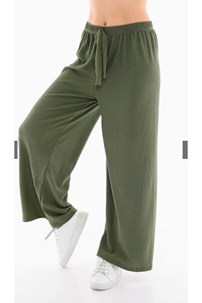 rushana Women's Plus Size Loose Wide-Leg Comfortable Pants with a Flowy Fabric