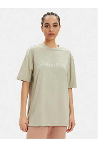 Calvin Klein Γυναικείο T-Shirt Εσωρούχων 000QS7069E Πράσινο