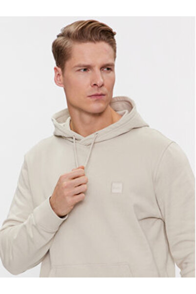 BOSS Men's Sweatshirt 50509314 Beige