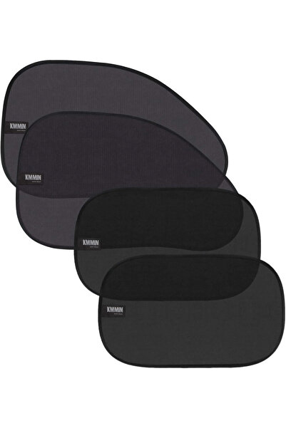 Primo Plus مجموعة غطاء واقي من الشمس قابل للطي مكونة من 4 قطع