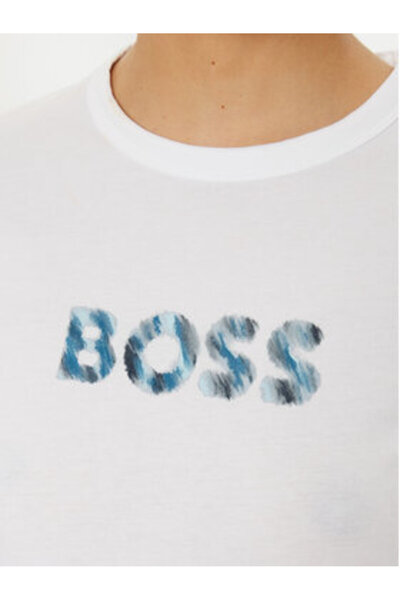 BOSS Tricou damă 50535322 alb