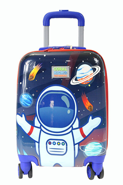 Coral High 16743 Astranot Desen - ABS Çocuk Valizi