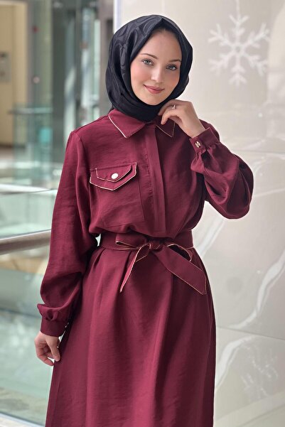 Nuss Varak Piping Detailed Dress