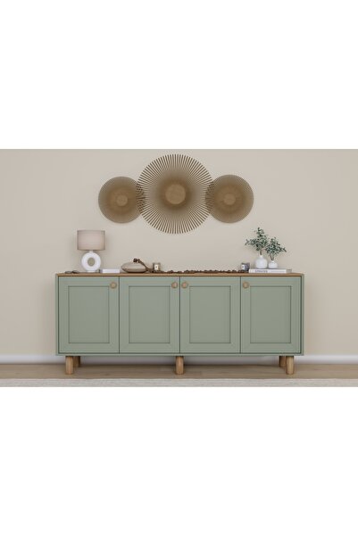 Vivense BOHEM SERİSİ NATURA KONSOL, KÜL YEŞİLİ