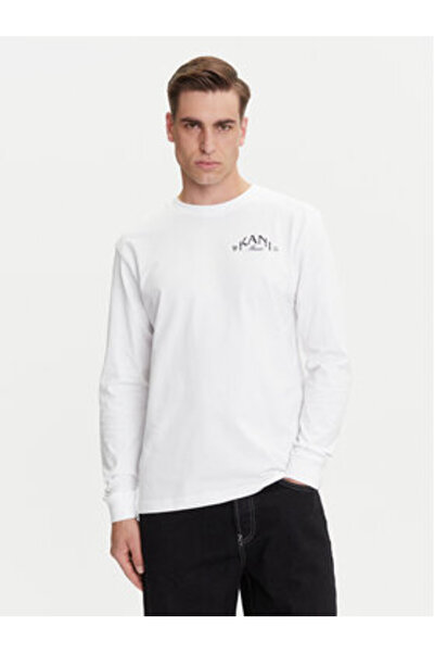 KARL KANI Men's Longsleeve PD00005329 White