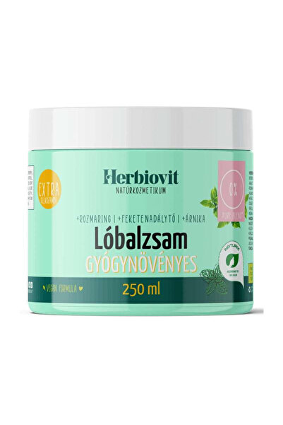 Herbiovit Balsam de corp vegan racoritor cu menta si rozmarin 250 ml