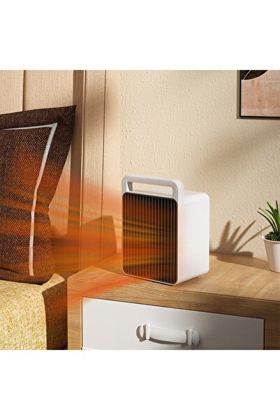 Flippy Mini Fan Heater Flippy, 900W, 2-Stage Temperature, Auto Shut-off, Carry Handle, 15×10.3×21 cm, Whi