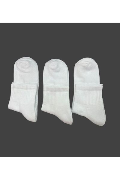 erceys Unisex Πετσέτα σόλας μεσαίου μήκους 3 ζευγάρια Βαμβακερή