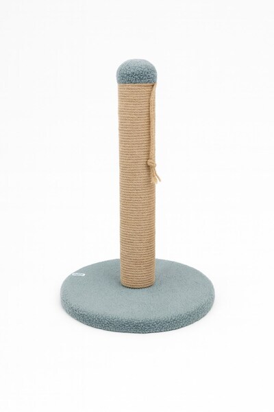 Reyo Pet Round Cat Scratching Platform Gray