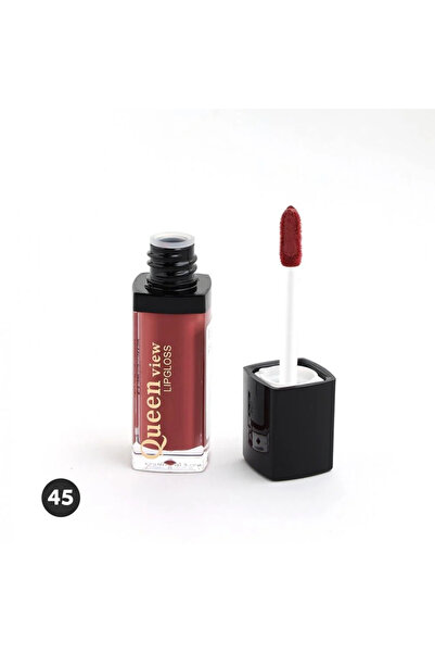 Queen View -45 روج سائل كوينLIPGLOSS 45