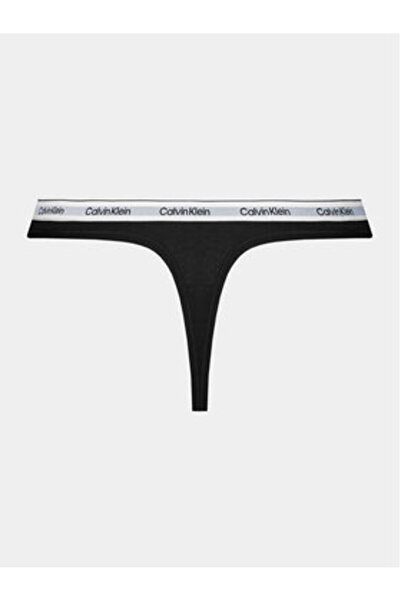 Calvin Klein Γυναικείο εσώρουχο Thong 000QD5043E Μαύρο