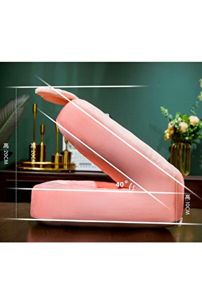 Flippy 2-in-1 Microfiber Blanket and Foam Pillow Set, Bunny Model, Pink, 1 x 1.7 m, 30x35x30 cm