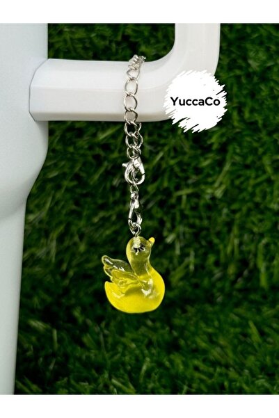 YuccaCo Accessorize Your Life Glow-In-The-Dark Swan Thermos Ornament/Swan The...
