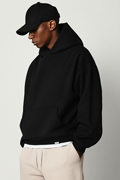 BENROMA 3-слойна унисекс суитшърт с качулка