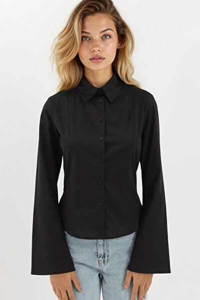 Hiccup Cămașă cu mânecă lungă slim fit