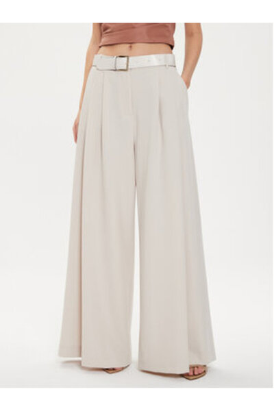 Imperial Pantaloni Palazzo pentru femei P3U0HIC bej