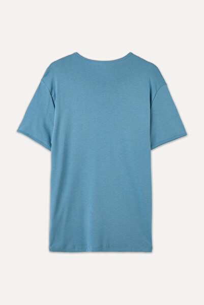 Mudo BİSİKLET YAKA T-SHIRT