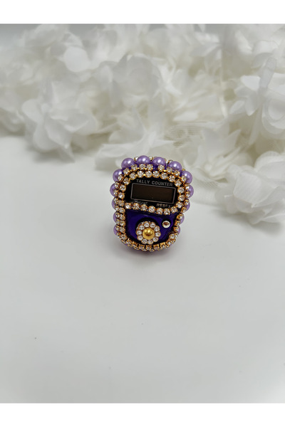 lenagiftworkshop قطعة واحدة من ذكراتيك الرقمية المزينة بالأحجار (هدية للعمرة،...