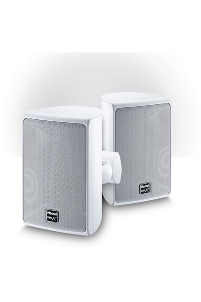 MAGNAT Set of 2 outdoor / indoor wall speakers Symbol X 130 – White