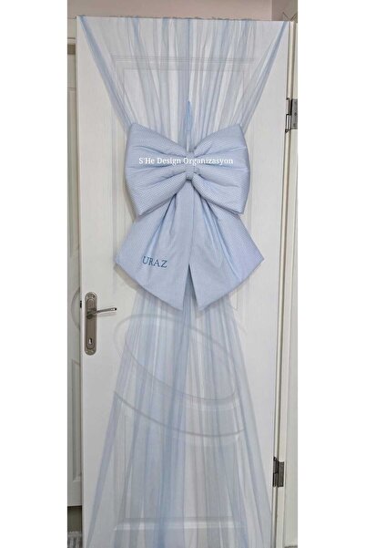 s'he design NAKIŞ İSİM İŞLEMELİ FİYONK KAPI SÜSÜ