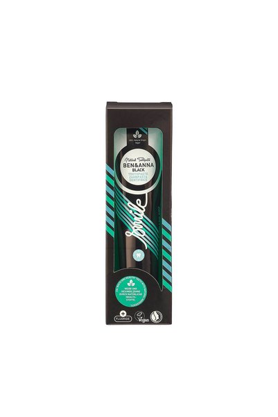 BEN ANNA Ben & Anna Fluoride-Active Charcoal Toothpaste 75 ml Whitening Fresh Breath Vegan