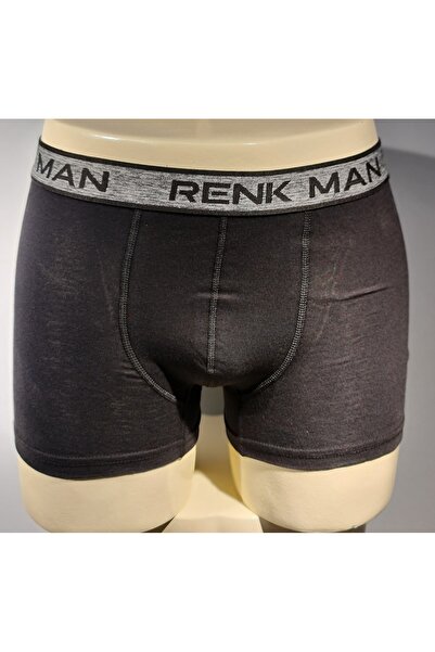 RENK MAN Boxer pentru bărbați din bumbac uni, de culoare uni