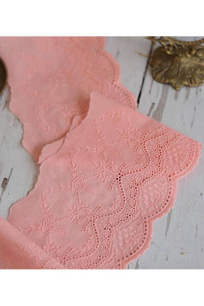 Parça Kumaş Dünyası Pamuk FİSTO Dar Pembe Renktedir