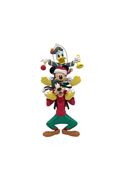 Disney Ornament de Crăciun pentru brad Mickey, Donald, Goofy, Disney, 15 cm, multicolor
