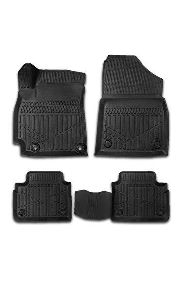 CED AUTO TRADE Set of rubber car mats Hyundai Elantra 2020-> 3D tray shape