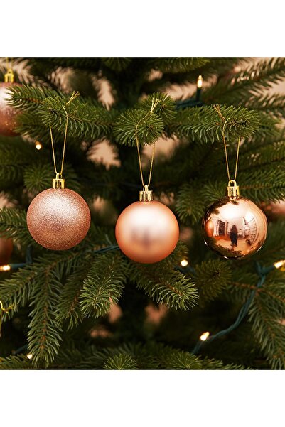 Gift Moda Set de bile pentru decorarea copacului de Crăciun – 6 bucăți