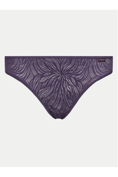 Calvin Klein Γυναικεία Κλασικά Σλιπ 000QF6879E Μωβ