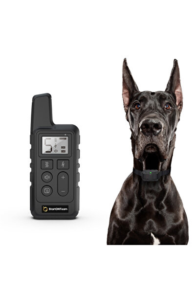 StartONTeam Zgardă electrică profesională pentru dresajul câinilor de vânătoa...