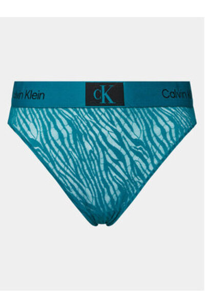 Calvin Klein Γυναικεία Κλασικά Σλιπ 000QF7379E Πράσινο