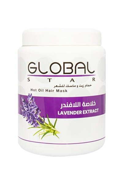 Globalstar حمام زيت وماسك للشعر خلاصة الافندر 1500 مل