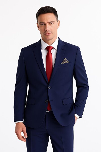 PİSERRO Erkek Takım Elbise Slim Fit