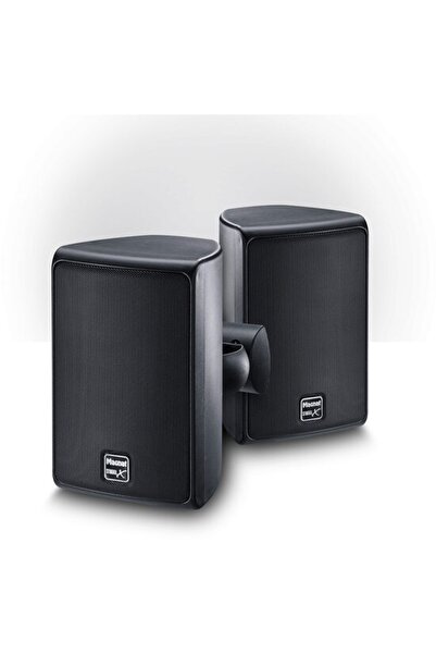 MAGNAT Set of 2 outdoor / indoor wall speakers Symbol X 130 Black, 90W RMS