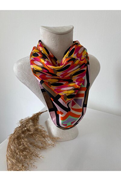 Fularcım باندانا / وشاح نسائي منقوش 55x55