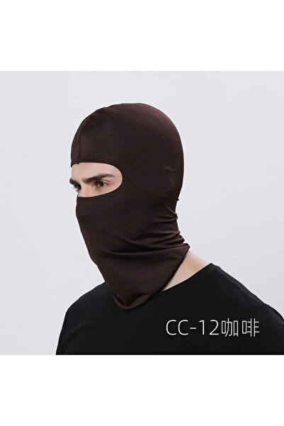 Choice3 CC12-Coffee Balaclava Motorcycle Face Mask Moto Helmet Bandana Hood S...